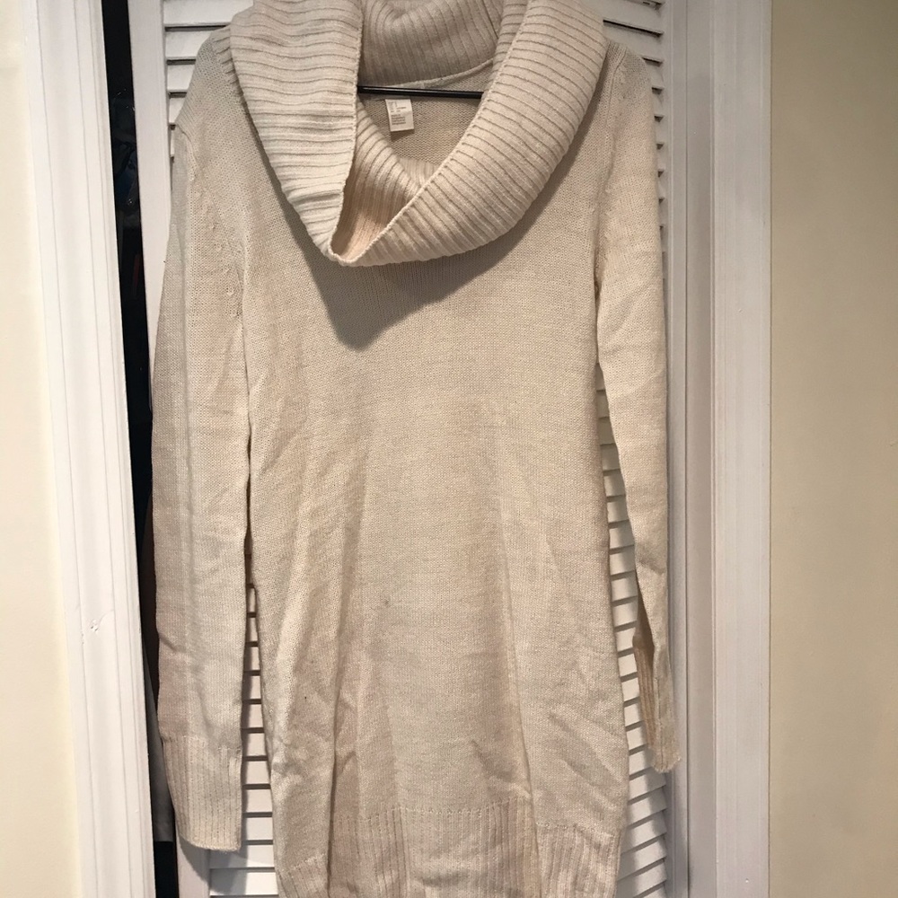 H&M turtle neck sweater dress